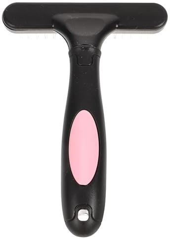 Horse Grooming Brush for Pet Hair Removal Plastic and Steel | Small Rake Comb, Comfortable Feel, Portable Grooming Tool for Domestic Animals