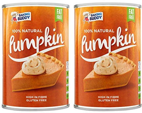 Baking Buddy 100% Natural Pumpkin Puree 2 x 425 g (850 g)