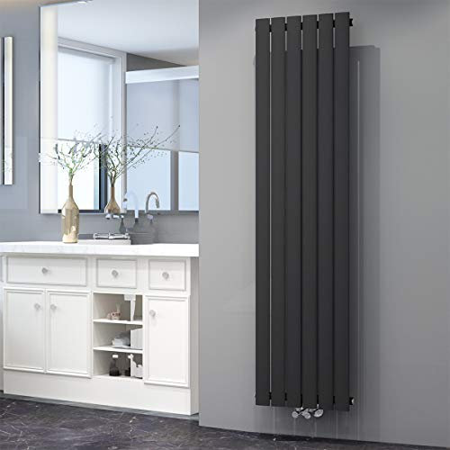 ELEGANT Radiador plano de diseño, 1800 x 462 mm, antracita