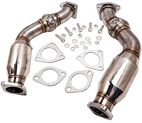 HZJA Auto Auspuffblende Auspuffrohr Aus Edelstahl Für Nissan 350Z VQ35DE 2003–2006. Auspuff Endrohre