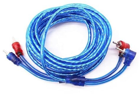 5 mètres en forme de L, facile à installer derrière la TV et un petit espace, 2 RCA vers 2 prises RCA audio de voiture, audio Hi-Fi, TV, DVD, amplificateur domestique, amplificateur de système de