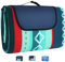 LIFERUN Couverture de pique-nique XXL - 300 x 300 cm - Imperméable - Avec dos isolé - Poignée de transport - Pour camping, pique-nique, randonnée, barbecue, plage, voyage, jusqu'à 20 personnes - Vert