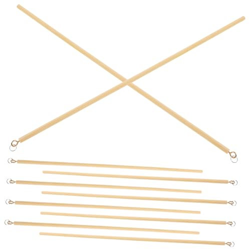 ibasenice 10stücke Holz-schattenpuppen-stab Zur Armkontrolle Schattenpuppen-steuerstab Zubehör Für Puppenspiel Langlebiger Armkontrollstab Für DIY-kreativität Einfach Zu Verwenden