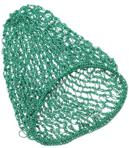 Gatuida Retina per Capelli da Donna in Cotone e Artificiale Rete per Cura Capelli Morbida ed Elastica Copricapo Professionale per Sonno e Salone Verde