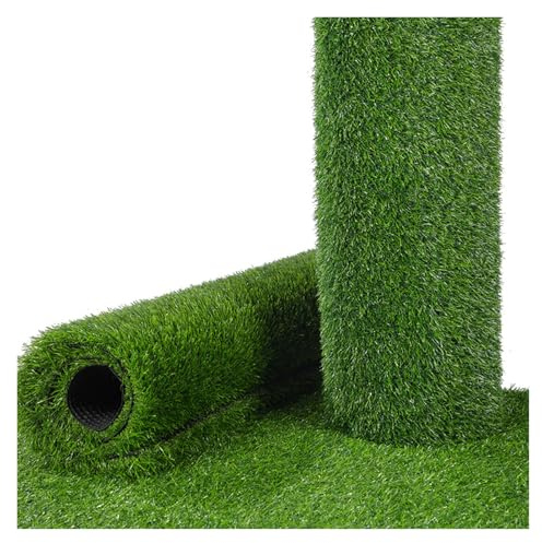 MYJIO Rouleau Gazon Faux Gazon Exterieur Robuste et Durable, Facile Nettoyer pour Balcon, Terrasse Et Jardin (1.5x7m/4.92x22.96ft)