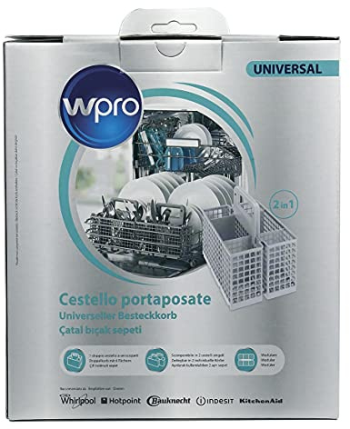 Wpro DWB304 ORIGINAL Besteckkorb Korb teilbar 125/200mm x 220mm x 164mm Spülmaschine Geschirrspüler auch Whirlpool Bauknecht 484000008561