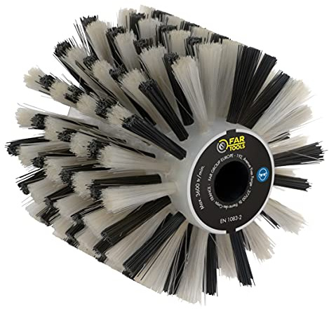 Fartools 110889 plastfiberborste Ø120 mm-L 100 mm kompatibel med REX120, REX200 och REX-H200 Renoverator för rengöring
