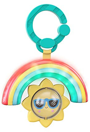 Bright Starts, Sun Shaker Shake & Glow Spielzeug mit Lichtern und Melodien die durch Schütteln aktiviert werden, mehrfarbig