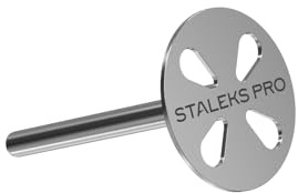 STALEKS Pododisc pedicura + 5 recambios lima 180 grit Uso Profesional Domestico Acero Inoxidable (PDset-15)