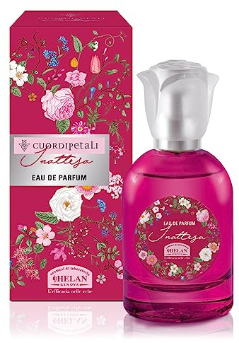 Helan, Cuor di Petali, Inesperada, Perfume Mujer, Eau de Parfum con Notas Vibrantes y Exóticas - Enriquecido con Bergamota, Azafrán, Cardamomo y Especies como Elemí y Pimienta de Sichuan - 50 ml