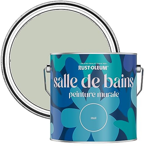 Rust-Oleum Green Water-Resistant Bathroom Wall & Ceiling Paint - Aloe 2.5L