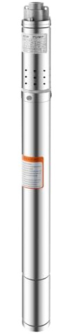 NeNchengLi 2 Zoll 370w Tiefbrunnenpumpe Tauchpumpe Brunnenpumpe Rohrpumpe Edelstahl Bewässerung Wasserpumpe 1000L/h