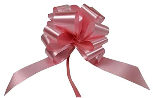 PuntoCasaStore 50 Nastri coccarde autotiranti granfiocco Confezione Regalo Auto Antenna specchietto Feste Varie Misure e Colori Alta qualita'