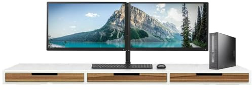 Dual Monitor Trading Setup - EliteDesk 800 G2 SFF PC - Intel Core i5 i7 6th Gen, Upto 1TB SSD, Windows 11 Pro OS With 2 x 23 Matching HD 1080p (Renewed) (i7 6th Gen - 16GB DDR4 RAM - 1TB SSD)