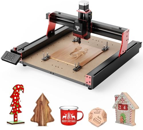 TTC450 PRO CNC Router Machine for Woodworking, Upgraded 3 Axis Milling Machine, GRBL Control CNC Engraving Machine for Wood, Acrylic, MDF, Nylon Cutting