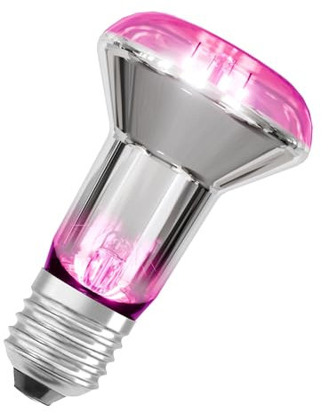 OSRAM Lampada per piante LED Star con filamento e 7,5 W / 140 lm, attacco E27, con luce bianca calda a 1300 Kelvin che consente alle piante di prosperare. Non è dimmerabile ed è alto 63 mm.