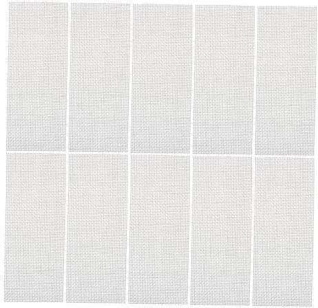 Parliky Aquatic Moss Mesh Multi-functional 10pcs Stainless Steel Sturdy Silver Moss Carpet for Fish Tank and Aquarium Suitable for Aquatic Plants