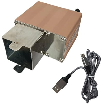 GENYUI Electric Bellows Portable Barbecue Tool Air Blower Charcoal Starter 5V USB 10000rpm Wood Stove Blower Fan