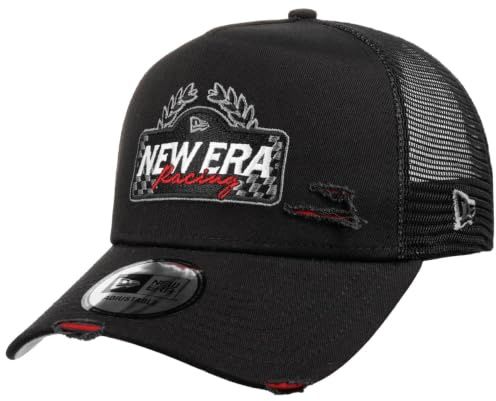 New Era NE Motorsport Trucker Adjustable Cap NE Racing Schwarz