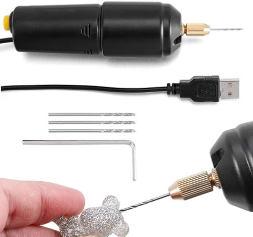 Trapano a mano per la creazione di gioielli, Trapano a mano elettrico | Perforazione con trapano a mano - Trapano elettrico portatile, strumento multiuso in resina per trapano a mano, trapano portatil