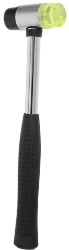 Hemobllo Woodworking Tool Tile Installation Hammer Non-slip Mallet for Flooring Jewelers Craft Projects Rubber Hammer