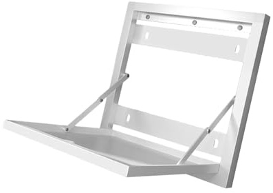 Hkfgdjdl Heavy Duty Projector Wall Mount Bracket Stable 29.5x29.5cm Design Secure Installation Metal for 22.5x22.5cm Projectors