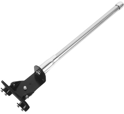ULTECHNOVO Antena para Coche y Camión de Acero Inoxidable 36 Cm, Accesorio Automotriz Resistente Corrosión, Remate de Antena para Techo Compatible Vehículos y Motocicletas, Decoración