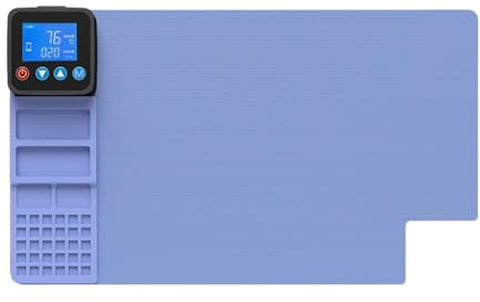Hot Mat Tapis chauffant à température contrôlée pour réparation de tablette, téléphone et smartphone