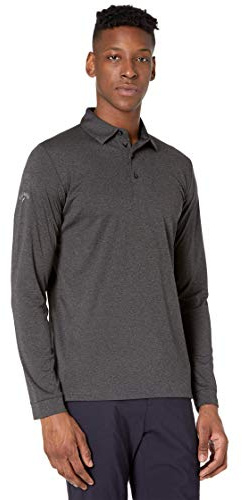Callaway Herren Swing Tech™ Essential Golf-Poloshirt mit Langen Ärmeln Poloshirt (1er Pack)