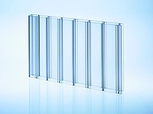 Stegplatte aus Polycarbonat Halgelsicher!, 16mm stark, klar, Steg 2 Fach, 16/32/W Premium Longlife Qualität 980mm x 3500mm