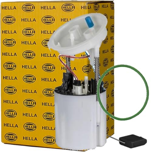 HELLA 8TF 358 146-461 Kraftstoffpumpe - Benzinpumpe - elektrisch - 4-polig | Kompatibel mit: BMW 1, 1, 1 Cabriolet, 1 Coupe, 3, 3 Cabriolet, 3 Coupe, 3 Touring, X1