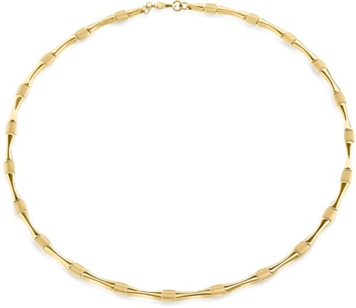 Boccia Damen Halskette in der Farbe Gold poliert matt, antiallergen, 48cm, 08045-03