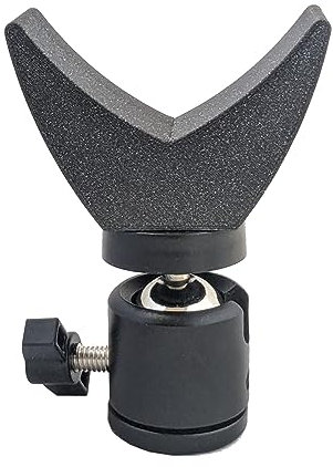 TronicXL Kugelkopf Gewehrauflage Stativ Dreibein 1/4 Zoll Adapter für Gewehre Auflage Gewehr Waffen Ständer Airsoft Paintball Jäger