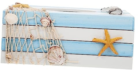 IMIKEYA Holz Tissue Box Abdeckung Serviettenhalter Wohnzimmer Büro