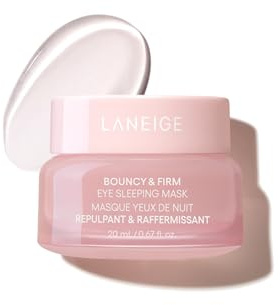 LANEIGE Original Bouncy & Firm Eye Sleeping Mask, straffende Nachtmaske, 20 g