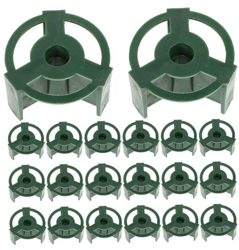 IMIKEYA 20pezzi Portafiori Per Cimitero Per Resistente Vasi Commemorativi Per Decorazioni Cimitero Stabilità Garantita Per Bouquet