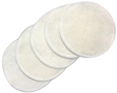 VINTORKY 10stücke Bambusfasern Make-up Entferner Pads Wiederverwendbar Schichten Gesichtswaschpads Make-up-entferner-pads Für Augen Mascara Lippenstift Reinigung