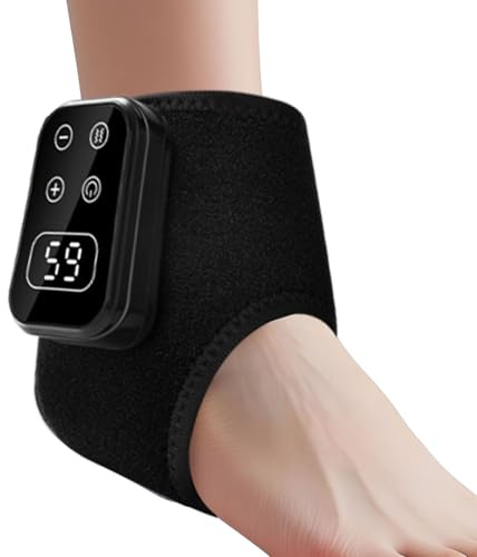 Knöchel Massagegerät 5 Stufen Elektrische Wickel | Thermischer Knöchelwickel Für ältere Menschen zur täglichen Komfort-Fußpflege, für die Anwendung zu Hause, auf Reisen und