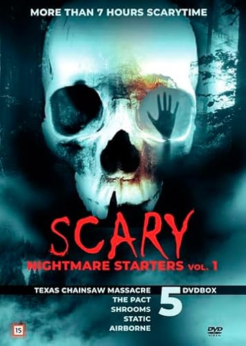 Scary: Nightmare Starters (Volume 1) - 5-DVD Set ( The Texas Chain Saw Massacre / The Pact / Shrooms / Static / Airborne )