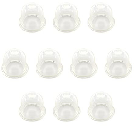 HURI 10x Kraftstoffpumpe Vergaser Primer Birne Pumpe für Kettensäge Motorsägen Blowers Trimmer Freischneider 22mm Ersetzt ZAMA 0057003/0057004 / 4226 121 2700