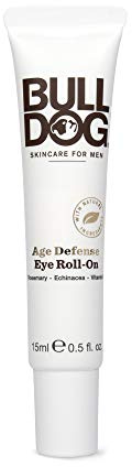 Bulldog Mens Skincare and Grooming Age Defense Eye Roll On, 0.5 Ounces