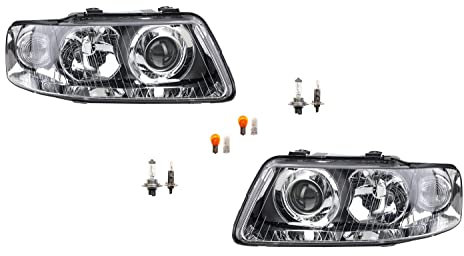 Johns, Compatible avec phares Audi A3 (8L) de 09/00 à 05/03 + phare. Kit gauche, droite