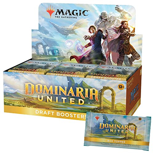 Magic the Gathering C9724000 Dominarias Bund Draft Display, 36 Booster & Box-Topper-Karte (Englische Version), Multi