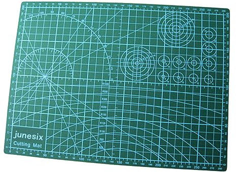 NUOBESTY Selbstheilende Schneidematte Aus Pvc Rutschfestes Nähschneidebrett Flexible Papierschneidematte Für Scrapbooking Quilten Kunsthandwerk