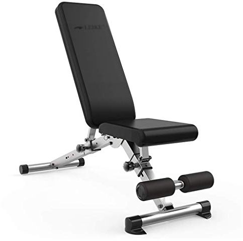 Xiaoxu Klappbare Hantelbank, Heim-Multifunktions-Sit-Up-Board, professionelle Hantelbank, Bauchmuskel-Fitnessgerät, klappbarer Bankhocker