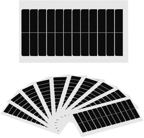 YTOOK 120 Pcs Hair Extension Tape, Double Sided Extension Tabs Replacement for Hair Extensions （Black）