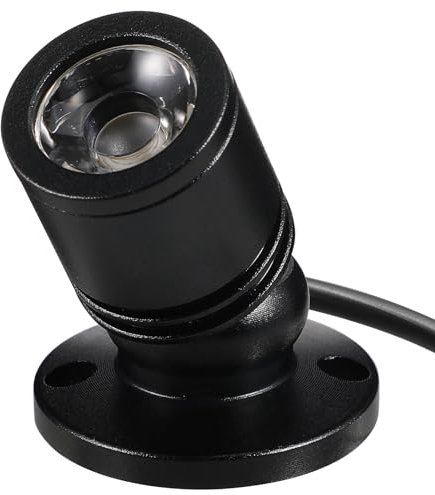 Hemobllo Mini LED Spotlight - Under Cabinet Lights Adjustable Angle Jewelry Cabinet Lamp USB Spot Lights for Jewelry Showcase Display Shelves Under Cabinet Painting Picture Plants