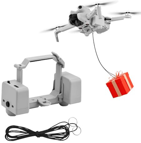 Airdrop System per Mini 4 Pro Dispositivo di consegna del drone Trasporto del carico utile Drop