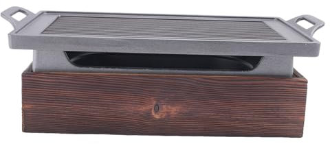 Cpolebev Parrilla de Barbacoa PortáTil Sin Humo Horno de Barbacoa de CarbóN JaponéS Coreano Parrilla de la Barbacoa Horno de Barbacoa Antiadherente para Exteriores para el Hogar A