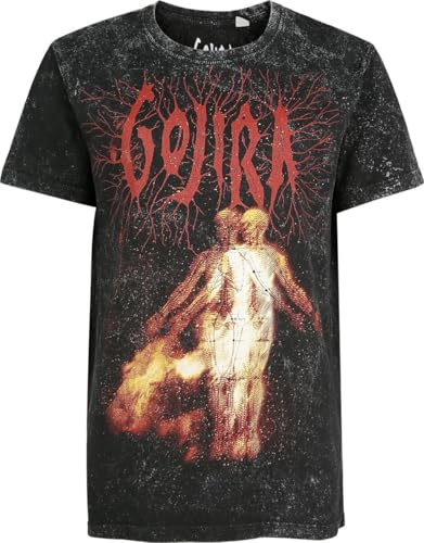 Gojira Stardust Frauen T-Shirt schwarz L 100% Baumwolle Band-Merch, Bands